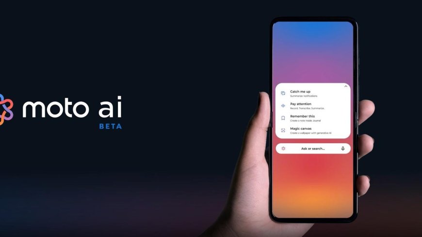 Motorola’nın yapay zeka asistanı Moto Ai, sunduğu özelliklerle dikkatleri üzerine çekiyor