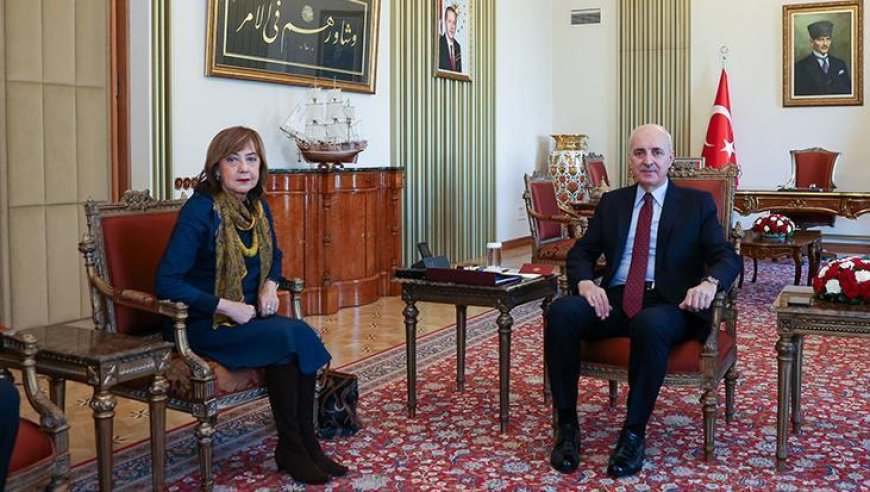 Kurtulmuş, Bosna Hersek'in Ankara Büyükelçisi Colakovic'i kabul etti