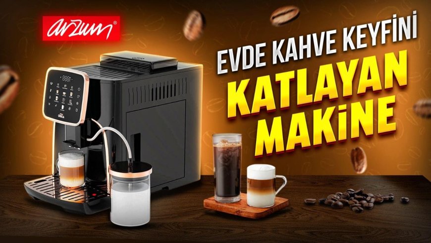 Arzum Okka Espresso Pro M Tam Otomatik Espresso Makinesi ön inceleme - Çok satacak!