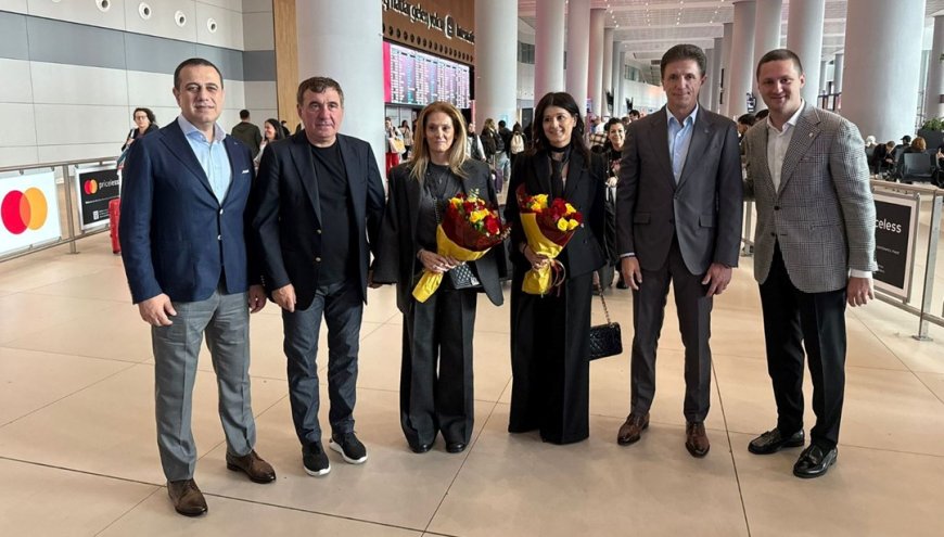Hagi ve Popescu İstanbul'da