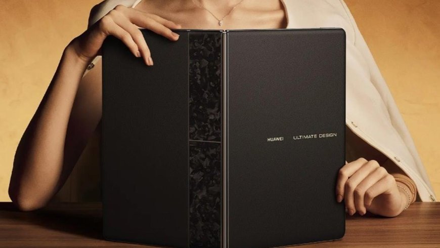 Huawei'in ilk katlanabilir dizüstü bilgisayarı MateBook Fold Ultimate Design tanıtıldı